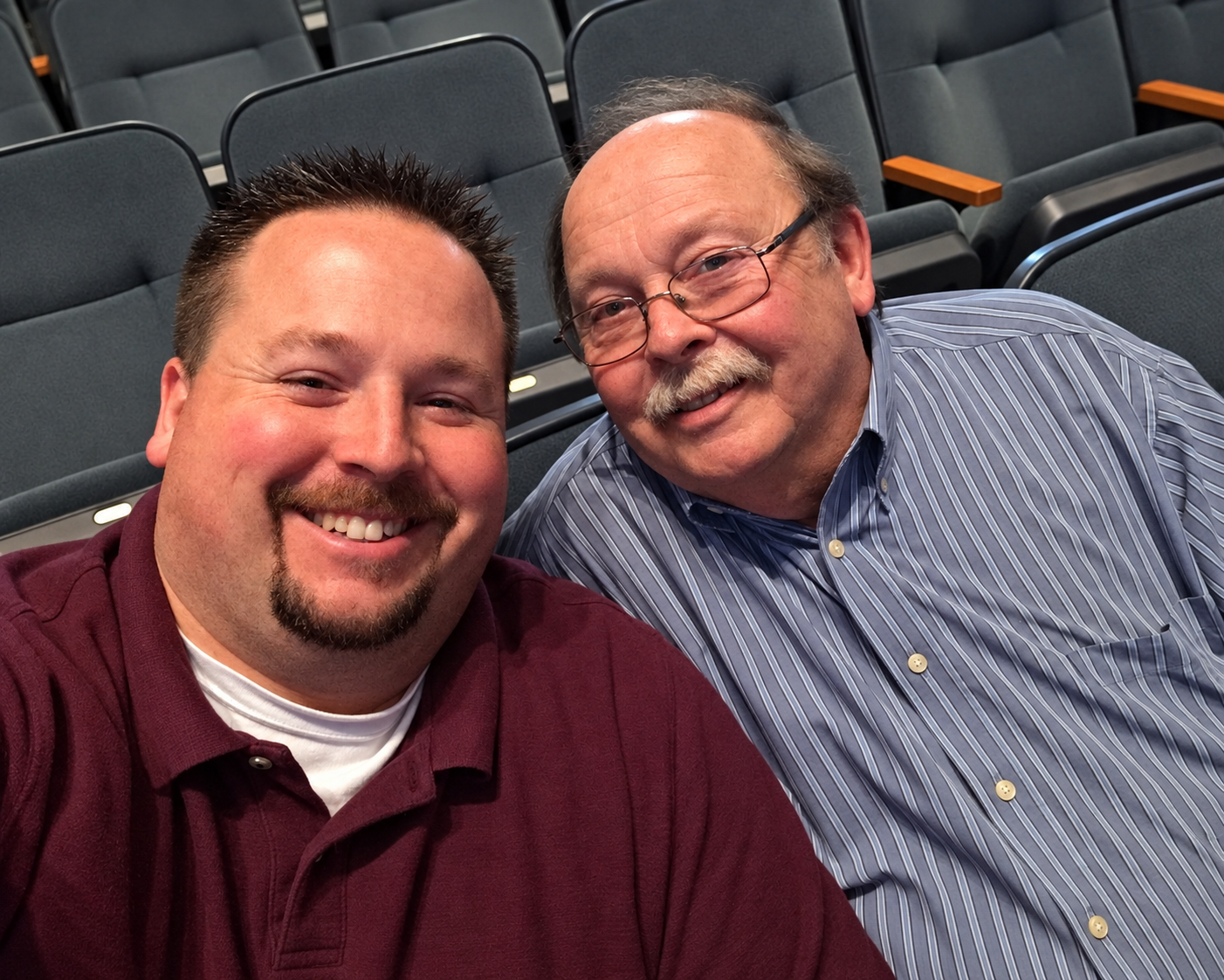 Scott Brooks with his Dad, Barry Brooks
